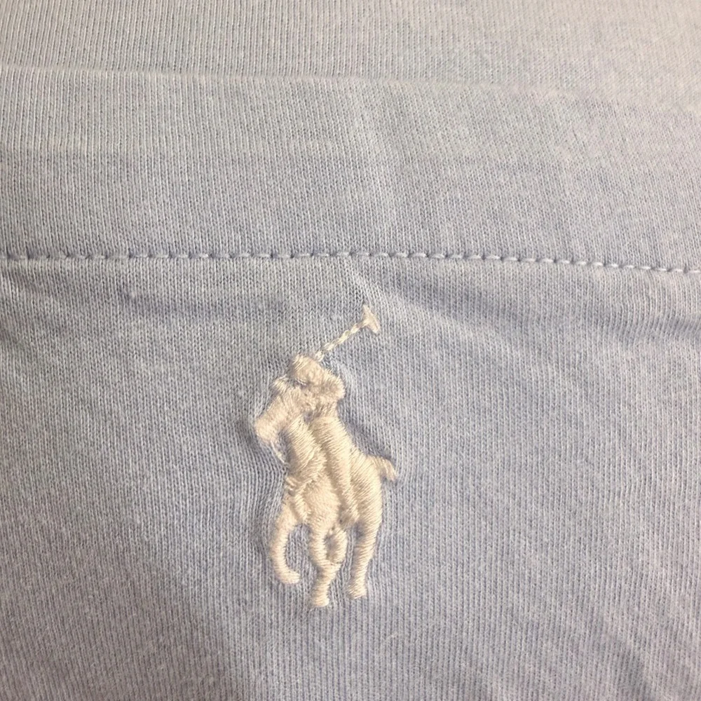 Polo Ralph Lauren Polo Shirt Mens Large Blue Classic Fit Pony Pocket Soft Cotton